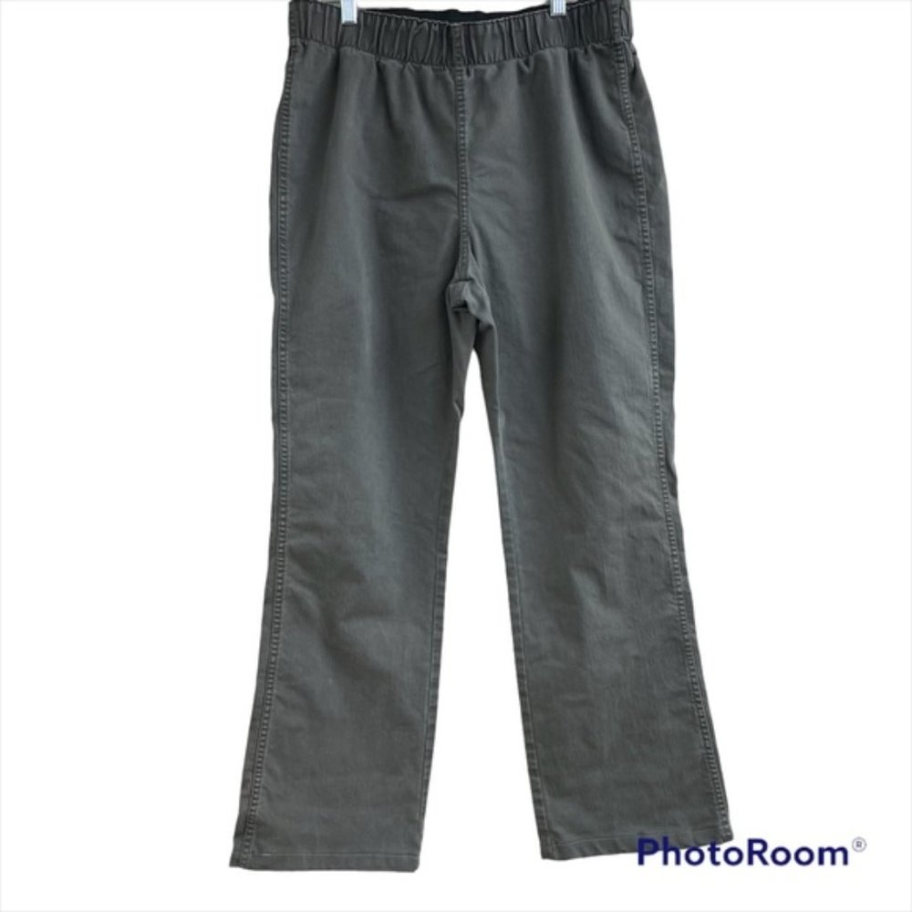 Soft Surroundings gray denim pants large